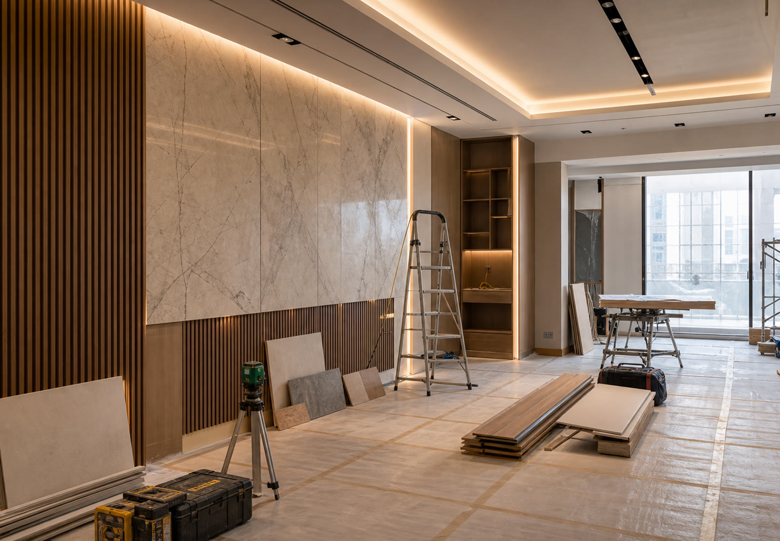Execution and handover on site